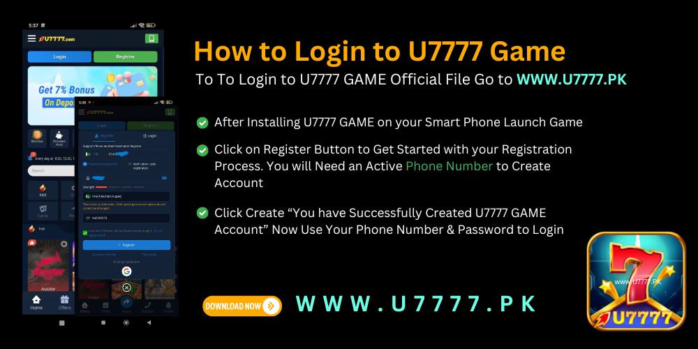 U7777 Login