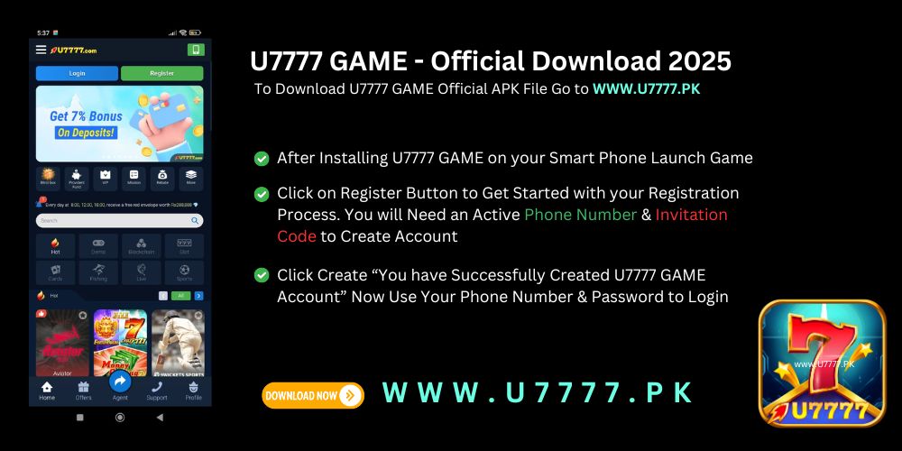 U7777 Game Information